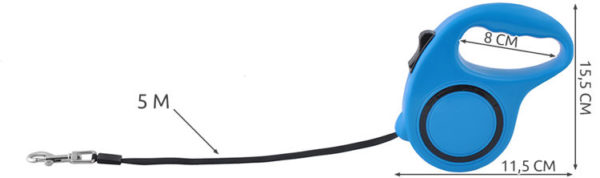 Lemmiklooma rihm, 5m - 11kg