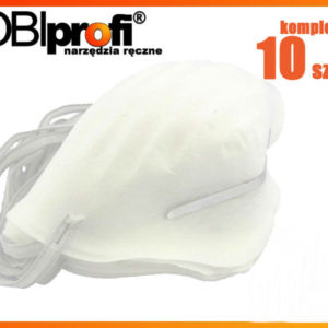 Respiraator, kaitsev mask komplektis 10 tk