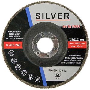 Шлифовальный диск, 125×22.23mm P60  SILVER