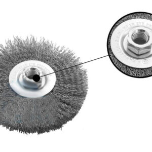Щётка металлическая дисковая 125mm M14