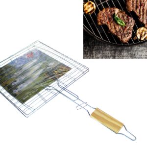 Grillrest, puidust käepide 26,5 x 26,5 cm