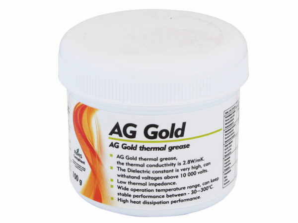 AG GOLD 100g kullapõhine termopasta- AG GOLD 100г термопаста на основе золота