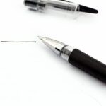 Geelpliiats 0,5mm, must, (5tk), GEL INK PEN 905 - Image 2