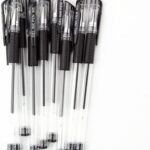 Geelpliiats 0,5mm, must, (5tk), GEL INK PEN 905 - Image 3
