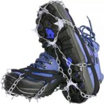 ANTI-SLIP – terasest naeltega varustatud painduvad jalatsikatted, mis sobivad ideaalselt metsas ja mägedes matkamiseks. Käepidemeid kandes saame hakkama ka rasketes ilmastikutingimustes nagu lumi ja jää marssides.