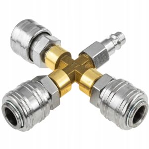 Pneumaatiline T-liitmik kompressorile