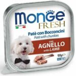 Pardilihatükkidega pasteet koertele Monge Fresh 100g
