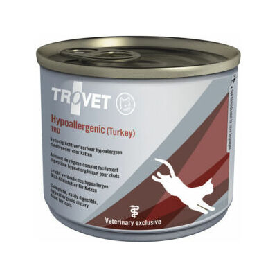 Trovet Cat Hypoallergenic (Turkey) TRD 200 g - konserveeritud kassitoit