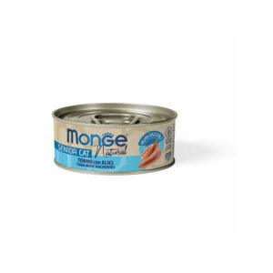 Monge Cat Natural Senior Tuunikala anšoovistega želatiinis 80g