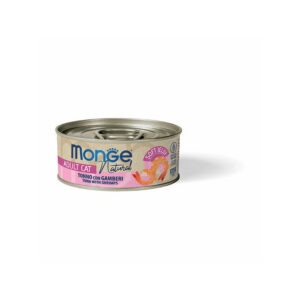 Monge Natural tuunikala krevettidega želees 80g