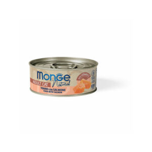 Monge Cat Natural kollauim-tuunikala lõhega 80g